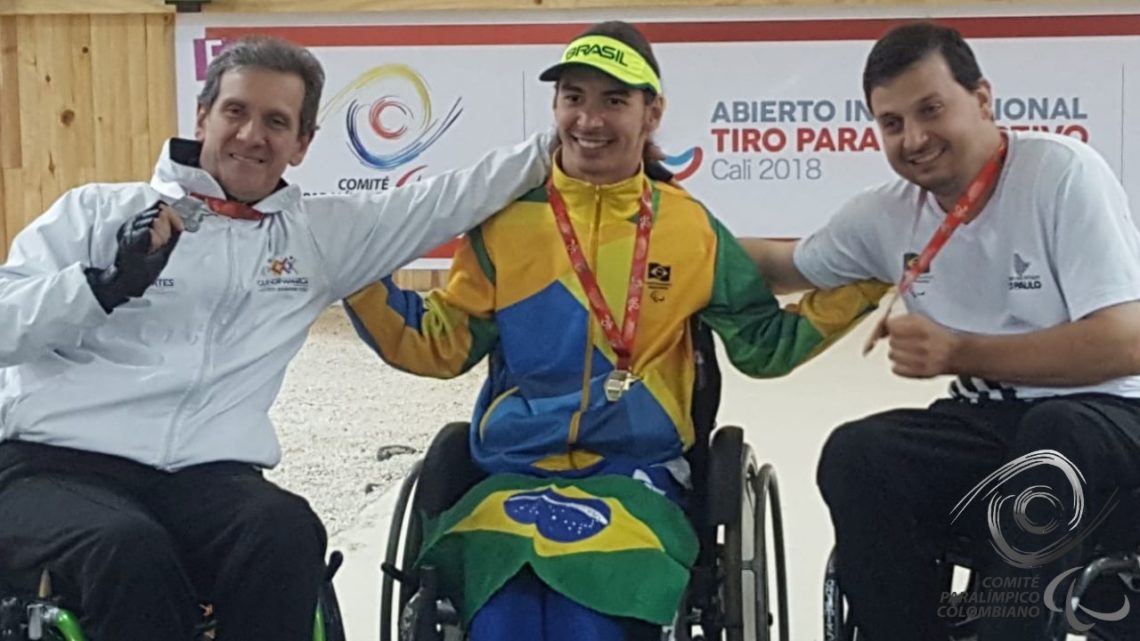 El brasileño Bruno Kiefer es hasta ahora la figura del Abierto Internacional de Tiro para-deportivo en Cali