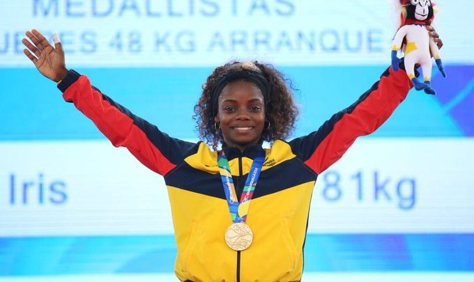 La pesista tulueña Ana Iris entregó otra plata para Colombia en Lima 2019