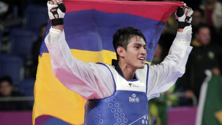 Miguel Trejos, oro histórico para Colombia en el taekwondo de Lima 2019