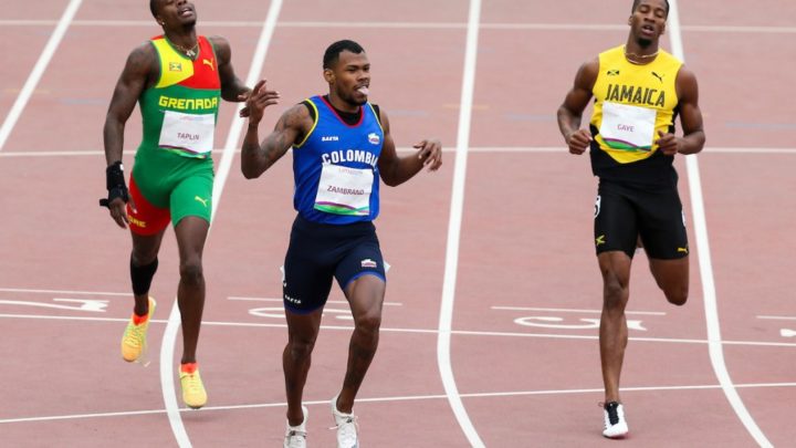 Anthony Zambrano evitó blanqueada de oro para Colombia en el atletismo