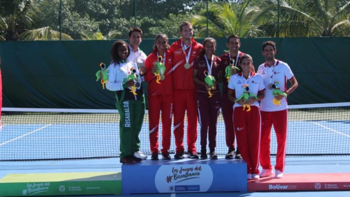 El tenis de campo, otro deporte dorado del Valle en los Juegos Nacionales 2019