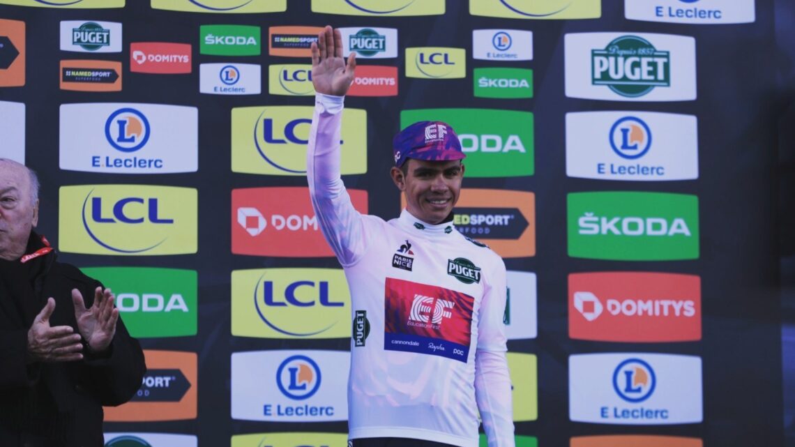 Sergio Higuita, el mejor colombiano en accidentada apertura del Tour de Francia