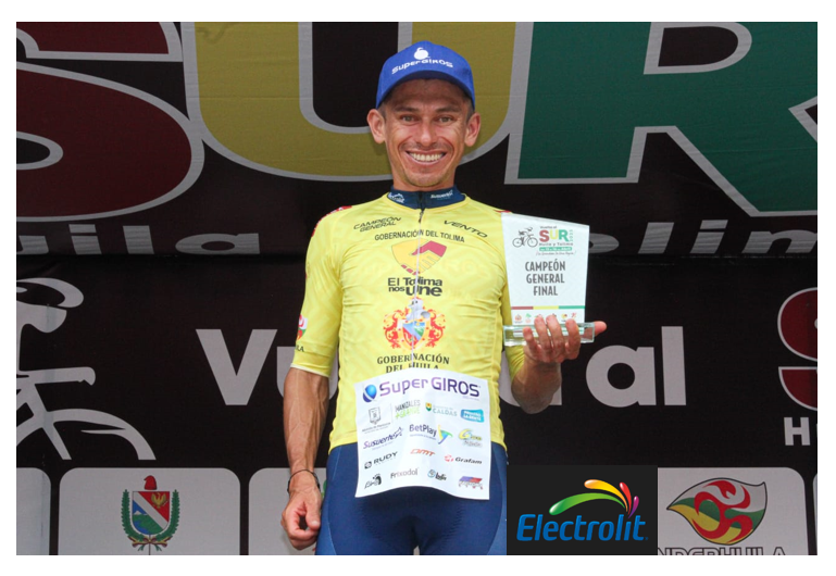 Didier y SuperGiros, la gran dupla campeona de la Vuelta al Sur 2023 Huila-Tolima