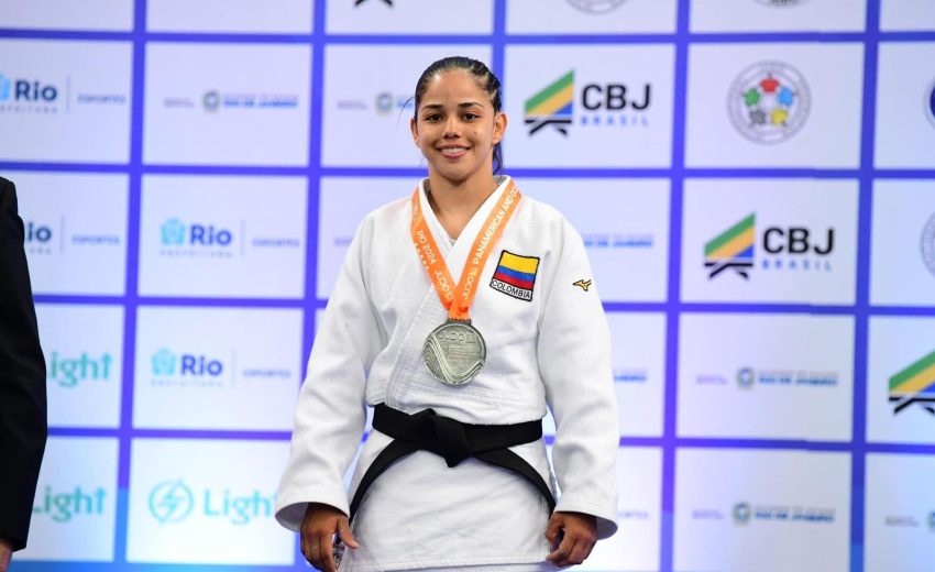 La judoca ‘Valle Oro Puro’ Érika Lasso aseguró tiquete y se va a Olimpiadas de París 2024